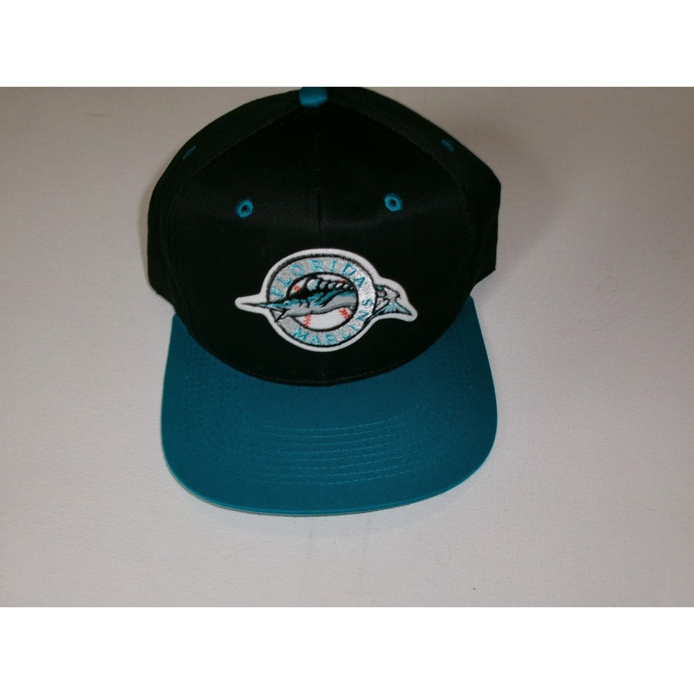 FLORIDA MARLINS 90S SNAPBACK 00S HAT CAP VINTAGE DEADSTOCK H3